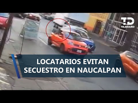 Intento de secuestro exprés es frustrado en Naucalpan; tres presuntos responsables fueron detenidos