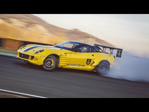 Ferrari 599 GTO Insane Drift