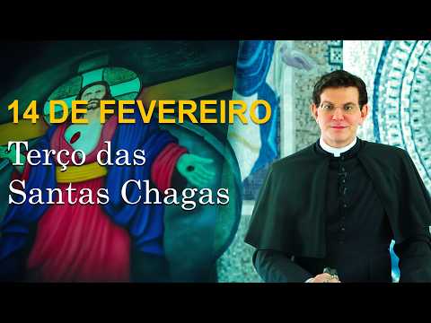 Terço das Santas Chagas | 14 DE FEVEREIRO DE 2026 | Padre Reginaldo Manzotti