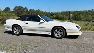 1989 Chevrolet Camaro IROC-Z Convertible Walk Around and Drive Away