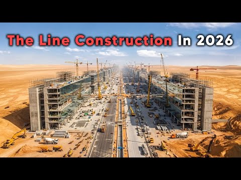 The Line Massive 2026 Construction Update
