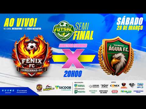 AO VIVO: FÊNIX F.C X ÁGUIA F.C | AMISTOSO FEMININO 2026