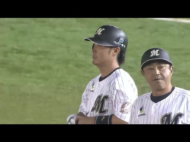 【2回裏】マリーンズ・金澤が適時打を放ち2年ぶりの打点!!  2016/9/1 M-Bs