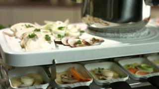 Keramik Raclette- und Fondue-Set für bis zu 12 Personen