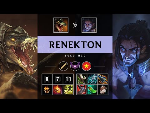 Renekton Mid vs Sylas - VN Master Patch 25.15