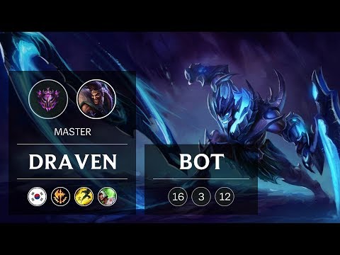 Draven ADC vs Ezreal - KR Master Patch 9.2