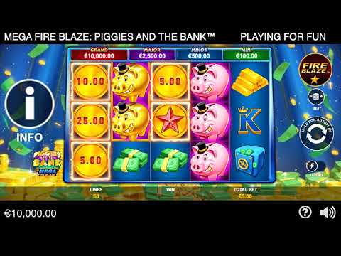 Mega Fire Blaze: Piggies and the Bank – Video Gameplay