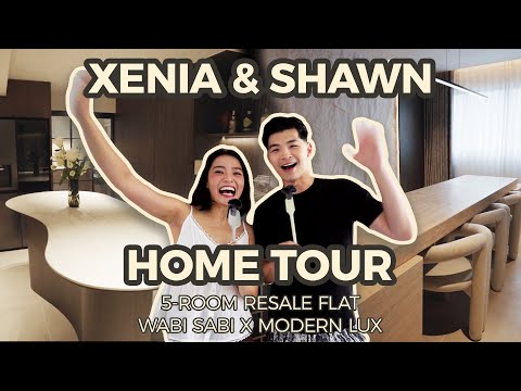 OUR FULL HOME TOUR - From old resale HDB to Wabi Sabi x Modern Luxury!