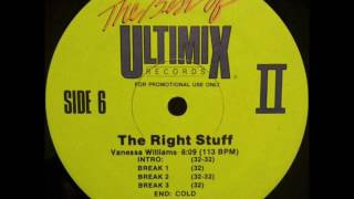 Vanessa Williams - THE RIGHT STUFF (Ultimix)