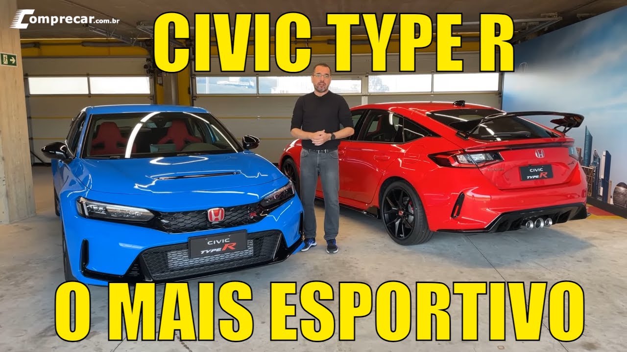 Novo Honda Civic Type R - Todos os detalhes do Civic mais esportivo de todos os tempos