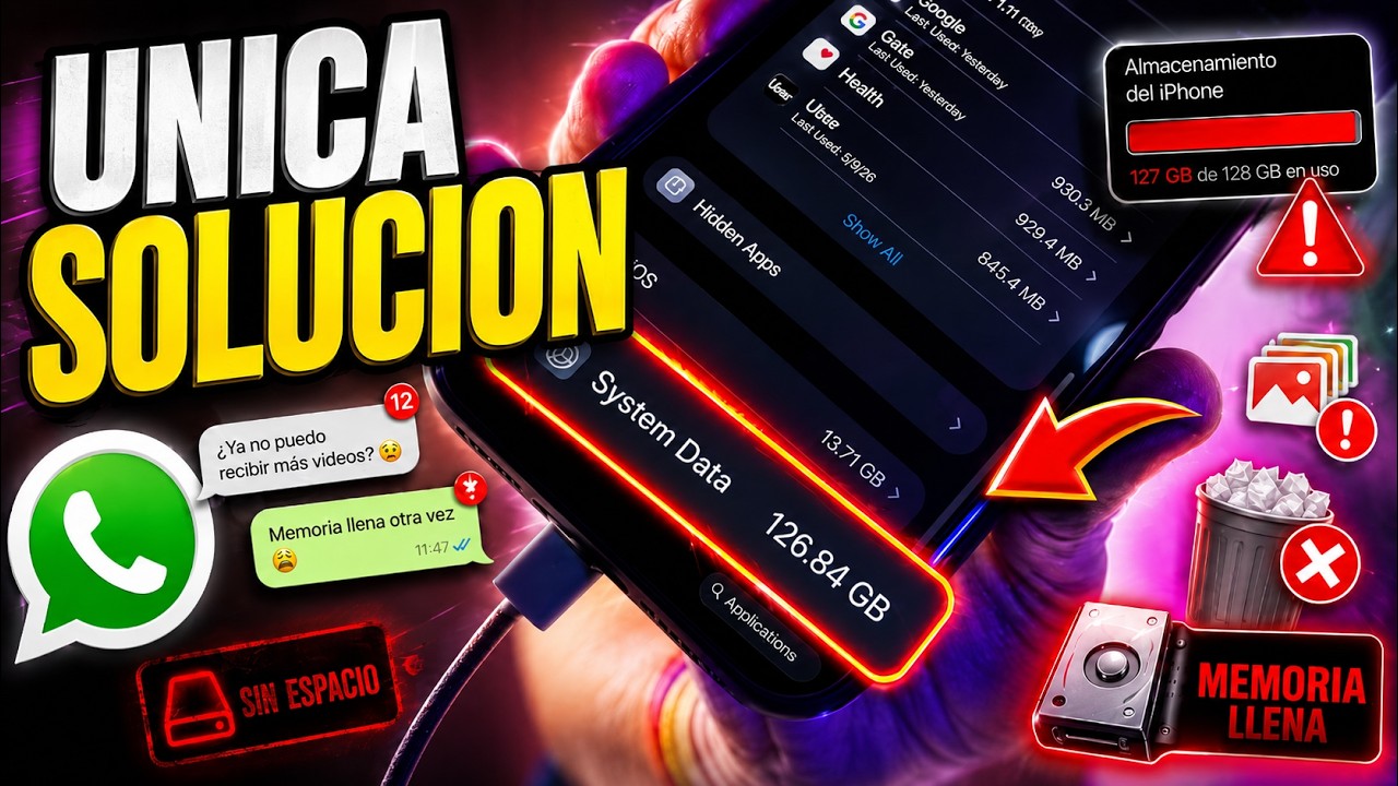 ⁠iOS Me Roba Todo El Espacio (Triste Solucion Part 2)