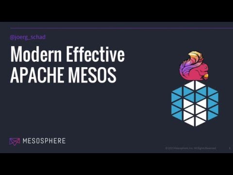 Apache Flink Meetup Berlin #12 Modern Effective Apache Mesos