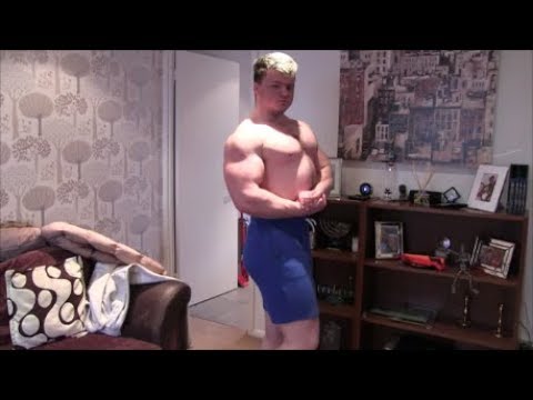 SuperSaiyanFlex Pumps To Huge Size And Flexes Muscles