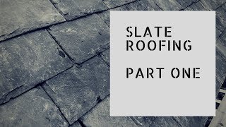 Slate Roofing Pt 1... Handmade House TV #99