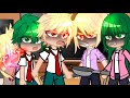 Pro Heroes LOV And Parents React To BAKUGO AND MIDORIYA Mha Bnha Gacha Club Life