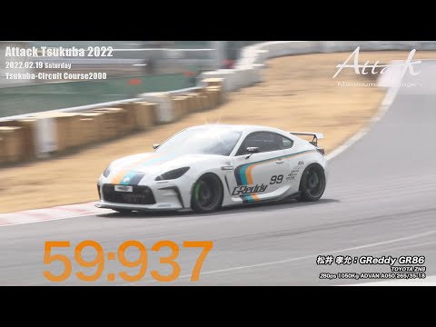 -Attack Tsukuba 2022-「松井孝允//GReddy GR86」ZN8
