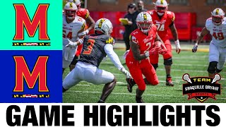Team White vs Team Red Highlights | 2024 Maryland Football Spring Game