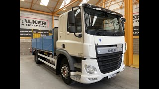 Camion plateau DAF CF250 à vendre - Image 4 | Autoline CI Camion plateau DAF CF250 | Image 4 - Autoline