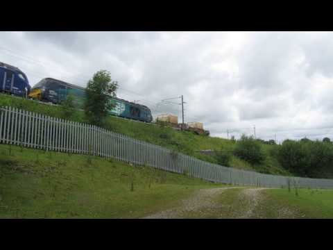 DRS 68030 & 68017 - 6K73 Nuclear Flasks, German Ln 24/06/17