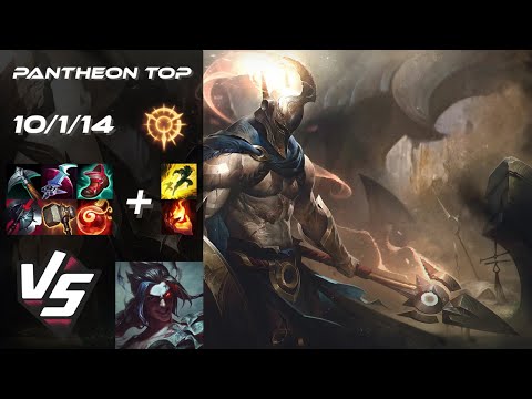 TOP Pantheon vs Kayn - NA Challenger Patch 14.14