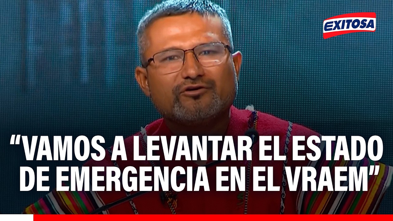 🔴🔵 Ronald Atencio propone pacificar el VRAEM y capturar a los Quispe Palomino en seis meses