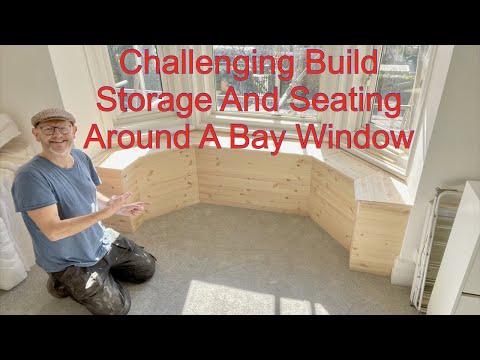 I Make A Challenging Storage And Seating Around A Bay Window