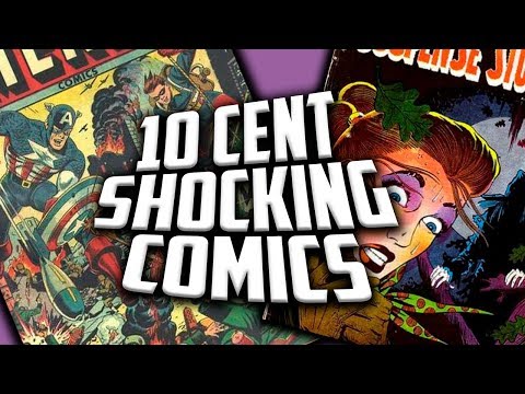 Captain America, Flamethrowers and Electric Chairs - Golden Age Comics