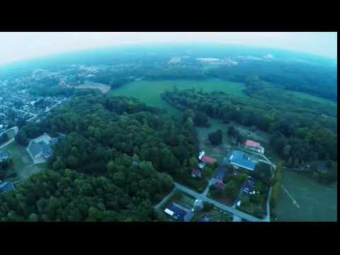 Flying in Asarum, Sweden