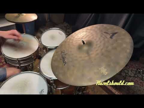 ZILDJIAN A Uptown Ride 18” 1595 g UNLATHED RAW DRY! CLEAN!! REMIX Series! Controlled imagen 7