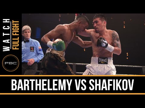 Barthelemy vs Safikov FULL FIGHT: Dec. 18, 2015 - PBC on Spike