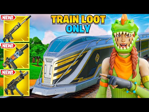The TRAIN *ONLY* Challenge in Fortnite Chapter 5!