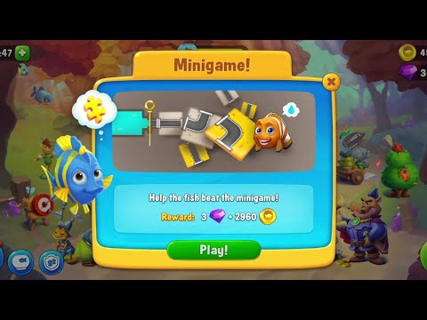 @Fishdom Buy Fishy Banks, Super Hard Level 6225 and Minigame!