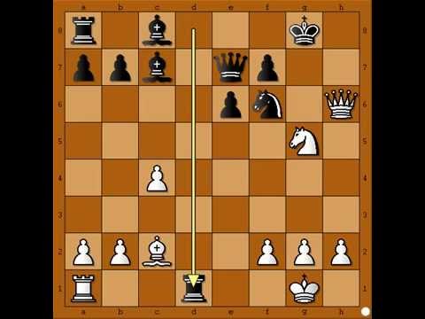 Virtuozni napad na Kralja - ORTEGA vs TROTTO - Damin gambit # 562