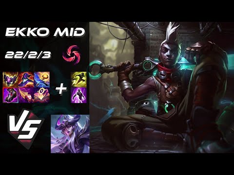 MID Ekko vs Syndra - EU Challenger Patch 26.2