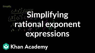 Fractional Exponent Expressions 2