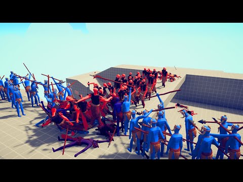 50x SPEAR THROWERS vs 50x SECRET UNITS | TABS - Totally Accurate Battle Simulator