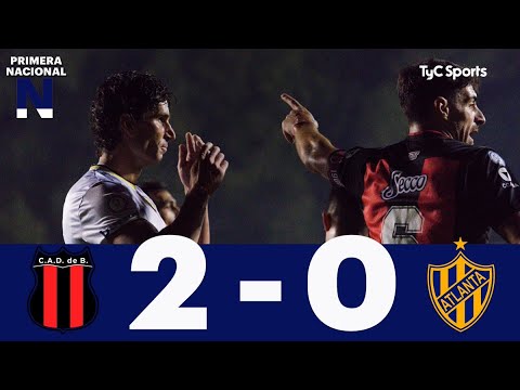 Defensores de Belgrano 2-0 Atlanta | Primera Nacional | Fecha 13 (Zona B)