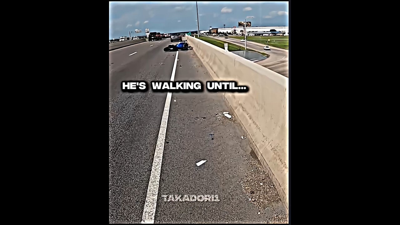 Moment before disaster...