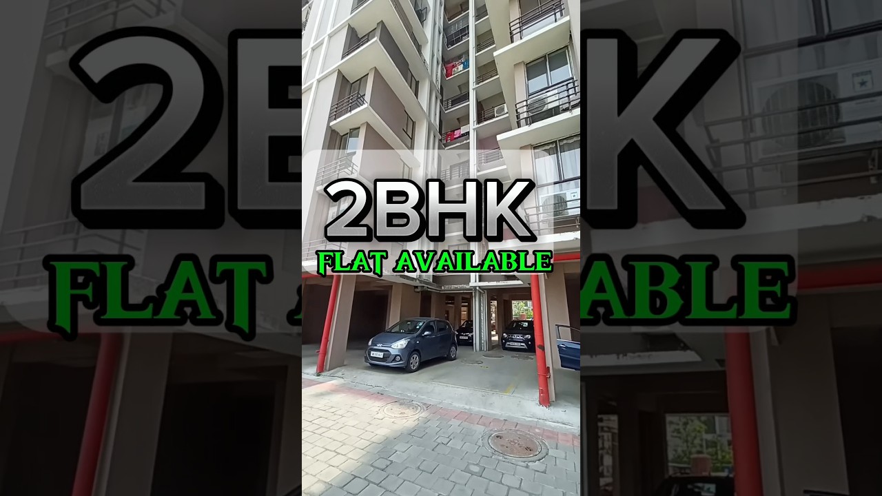2 BHK FLAT || AVAILABLE FOR SALE || IN NEWTOWN📍#explore #home #property #youtubeshorts