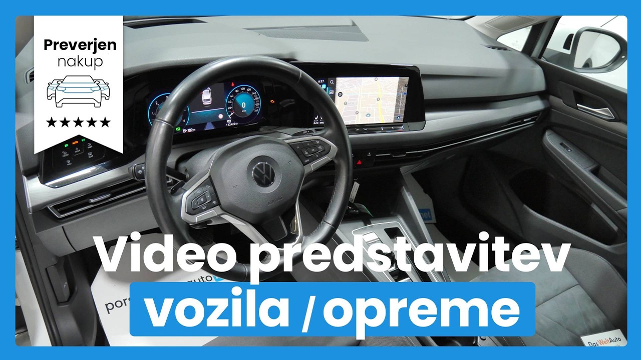 Volkswagen Golf Variant 2.0 TDI Style DSG - VL. KLJUKA. DIG. ŠTEVCI