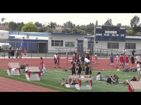 JVB 400m vs HB & Newport 4-6-16 - Los Alamitos Boys