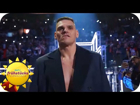 Wrestling-Superstar Gunther im Talk | SAT.1 Frühstücksfernsehen