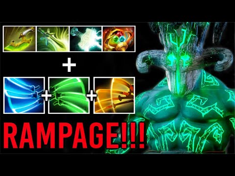CRAZY FAST Max Attack Speed Pro Juggernaut Swift Blink Epic RAMPAGE Most Imba Hero 7.28 Dota 2