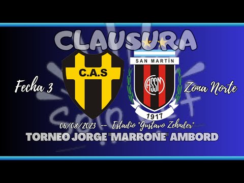 Compacto Club Atlético Sarmiento (H) 0 - 0 San Martín (P) - Fecha 3 - Torneo Clausura