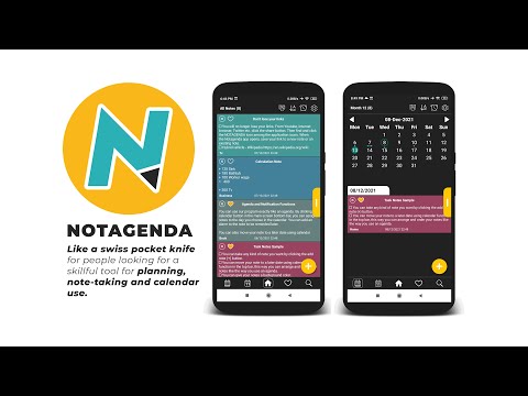 Notagenda - Notes & Calendar