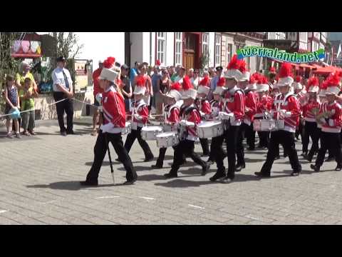 Werraland.net Vor Ort - Platzkonzert auf dem Obermarkt Johannisfest Eschwege 2015