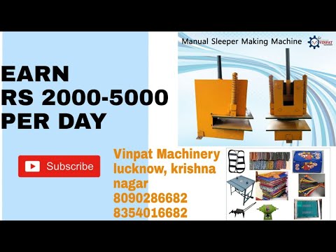 VMS-M Manual Slipper Making Machine