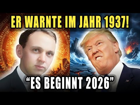 Edgar Cayce's prophecy for 2026 will leave you speechless