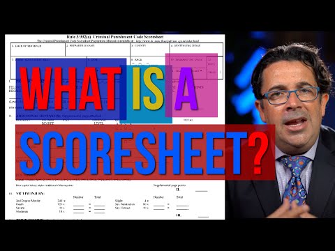 What Is a Scoresheet?