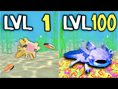 3 Days to Beat Every Boss With the Axolotl (Shark Go Challenge)